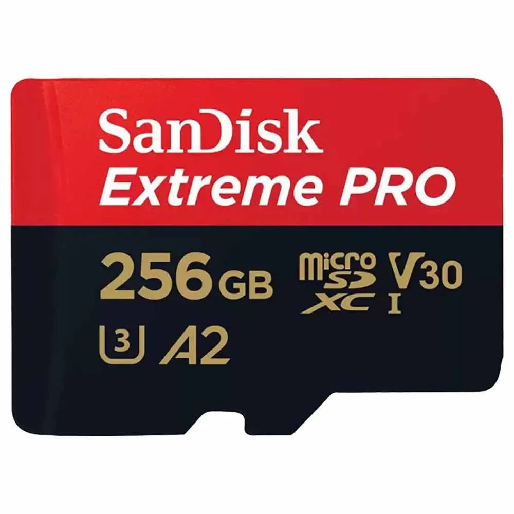 Sandisk Extreme Pro 256GB MicroSDXC memory card