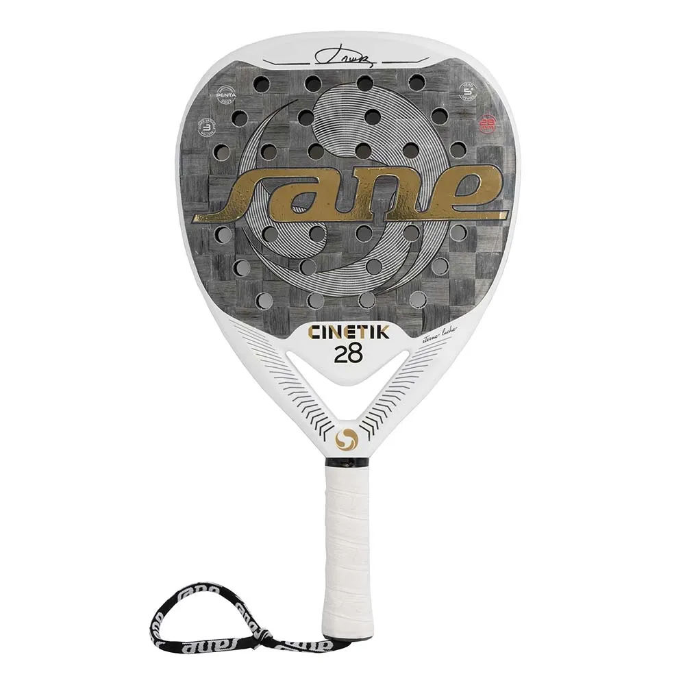 Sane Padel Cinetik 28 Javi Ruiz Stealth 3K padel racket