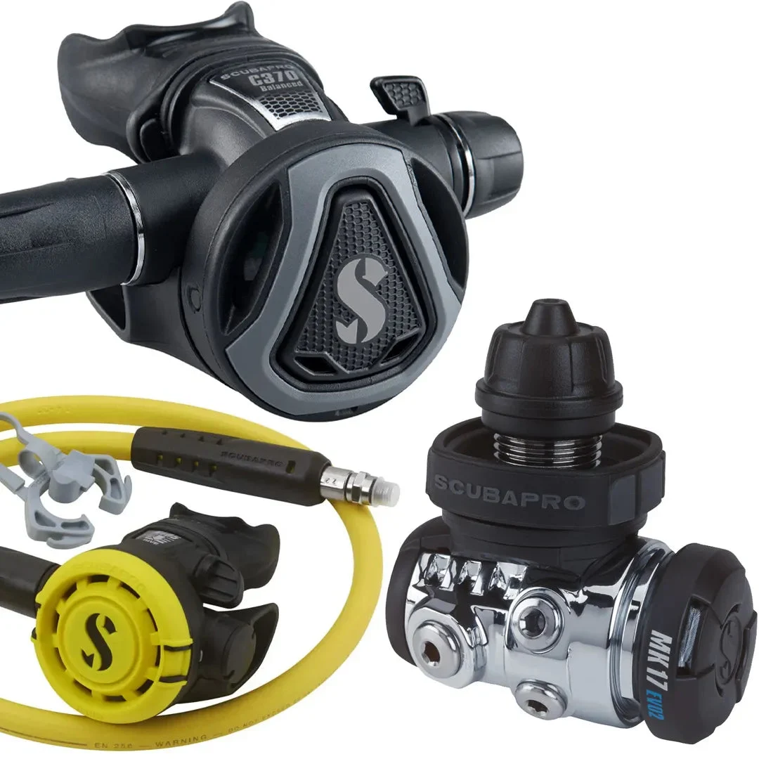 Scubapro MK17 EVO 2 / C370 Regulator + R105 Octopus