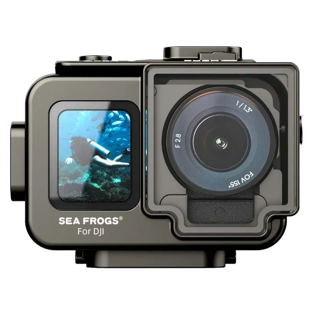 Sea Frogs DJI Osmo Action 3/4/5 Pro Aluminium housing