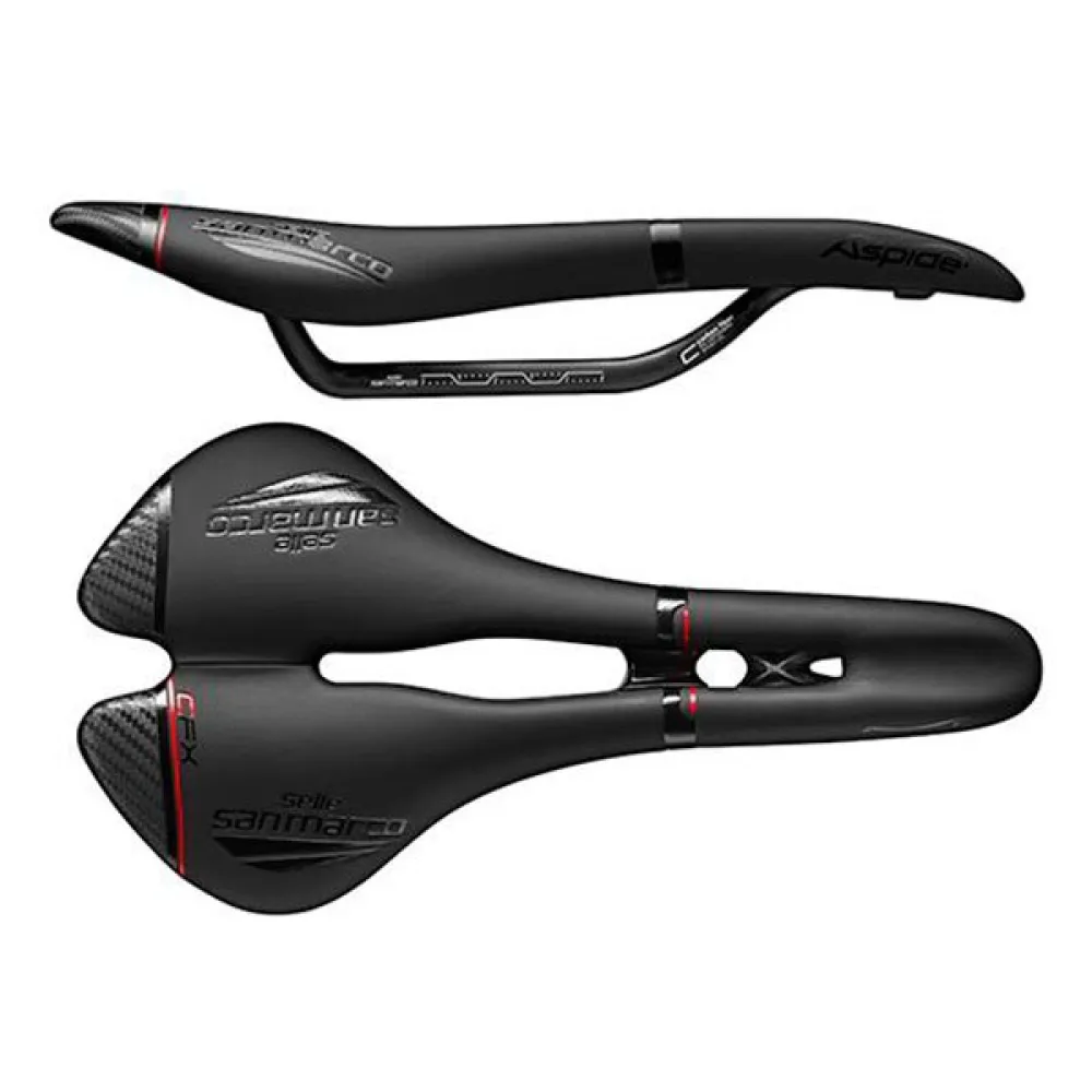 Selle San Marco Aspide Open-Fit Carbon FX Wide saddle