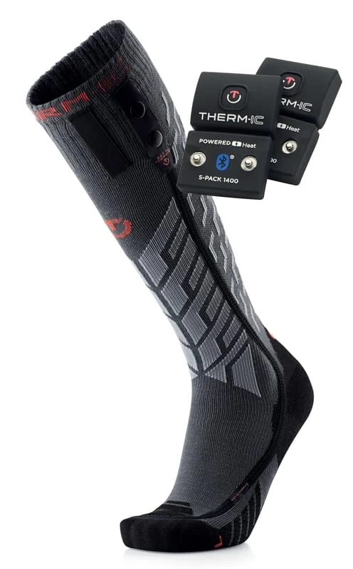 Therm-ic Ultra Warm Performance S.E.T Heated Socks + S-Pack 1400B