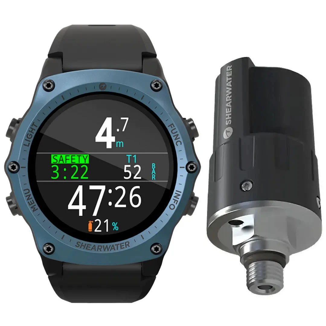 Shearwater Teric with Swift Transmitter - Blue