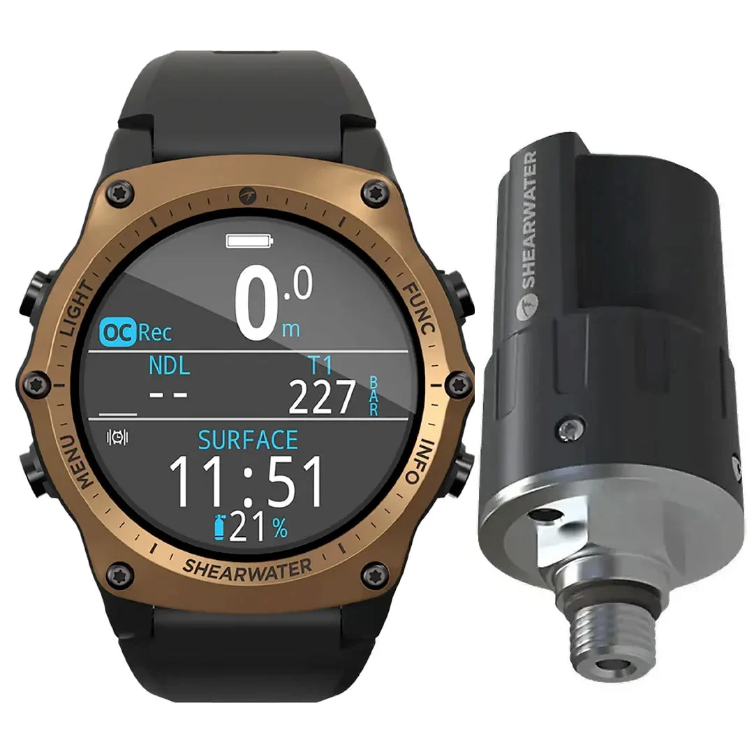 Shearwater Teric with Swift Transmitter - Journeys Edition Bronze