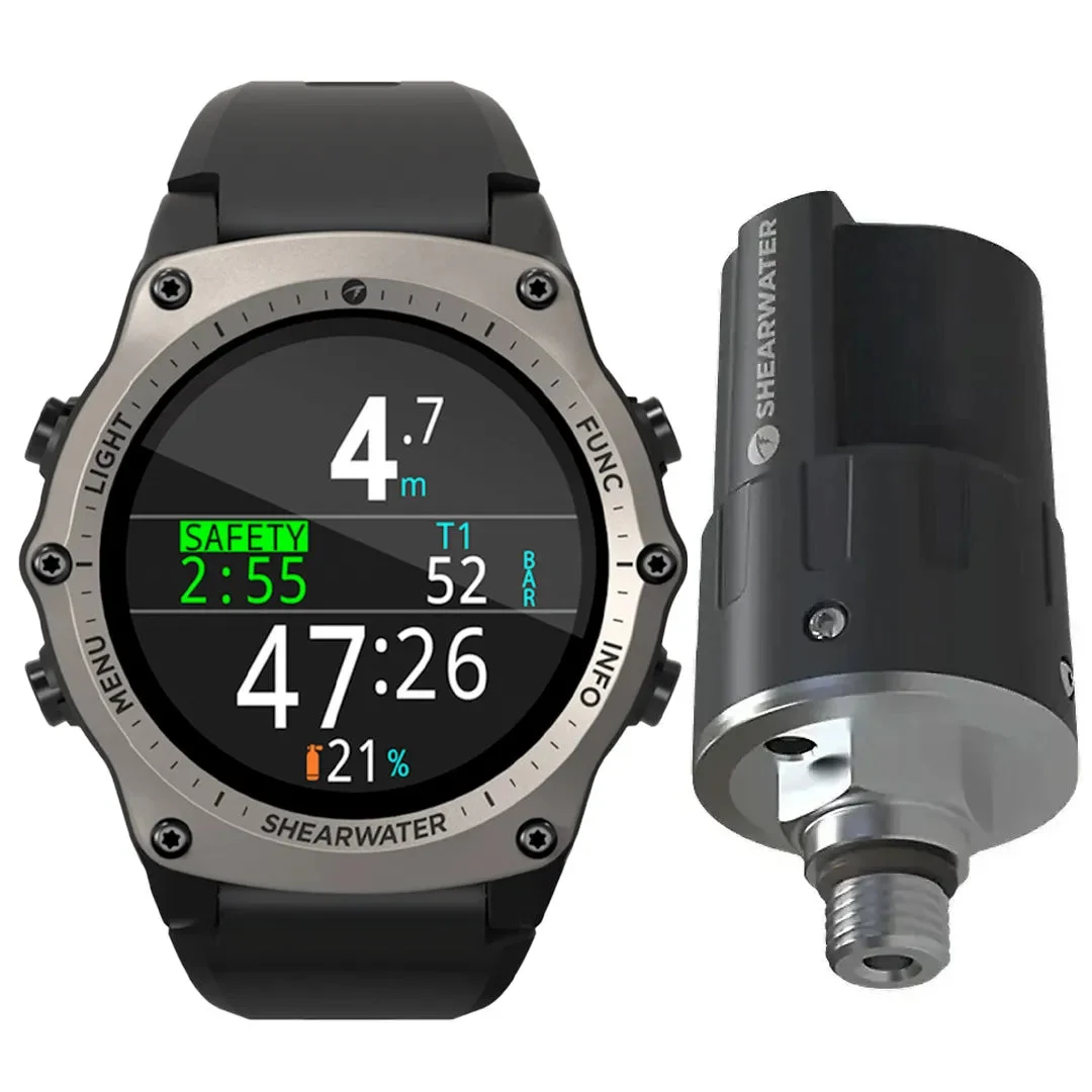 Shearwater Teric with Swift Transmitter - Silver