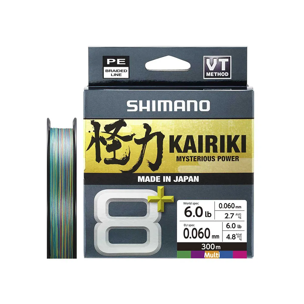 Shimano Fishing Line Kairiki 8+ braided line 300 m