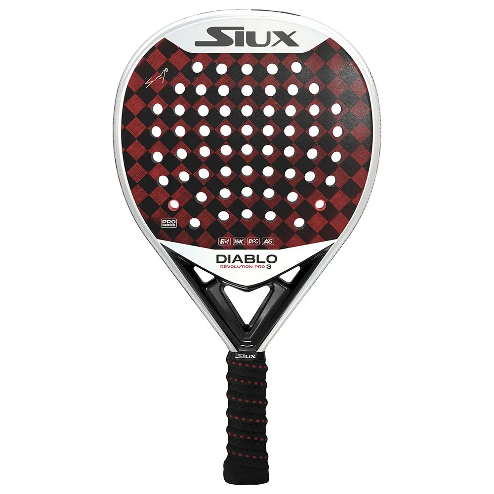 Siux Diablo revolution sanyo pro 3 padel racket