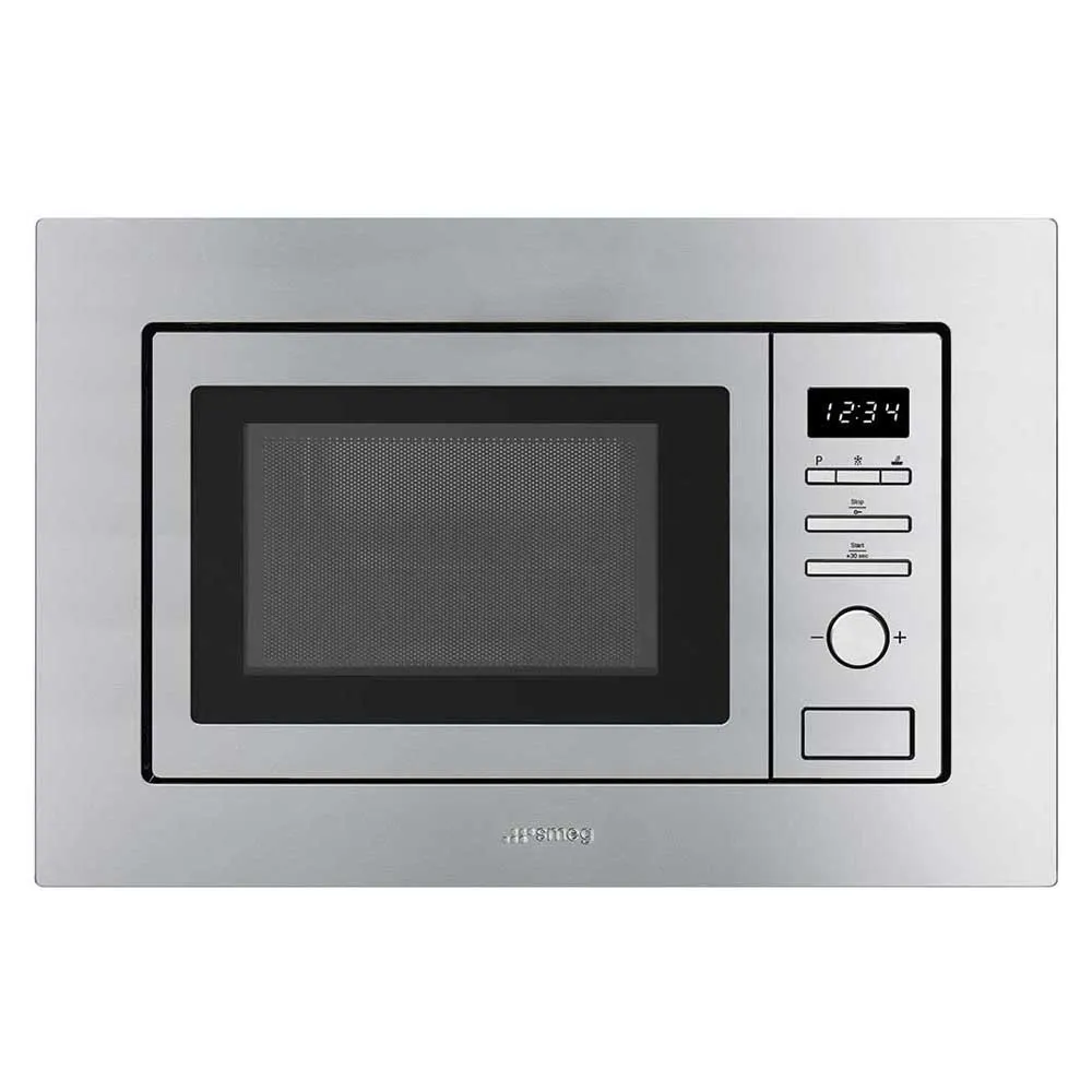 Smeg FMI017X Built-in Microwave With Grill