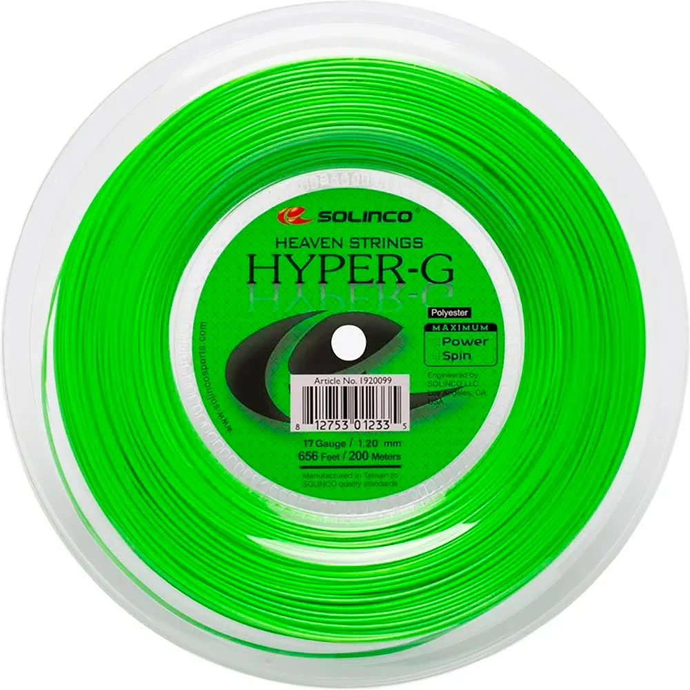 Solinco Hyper-g 17 200 m tennis reel string