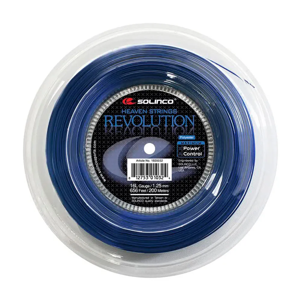 Solinco Revolution 16l 200 m tennis reel string