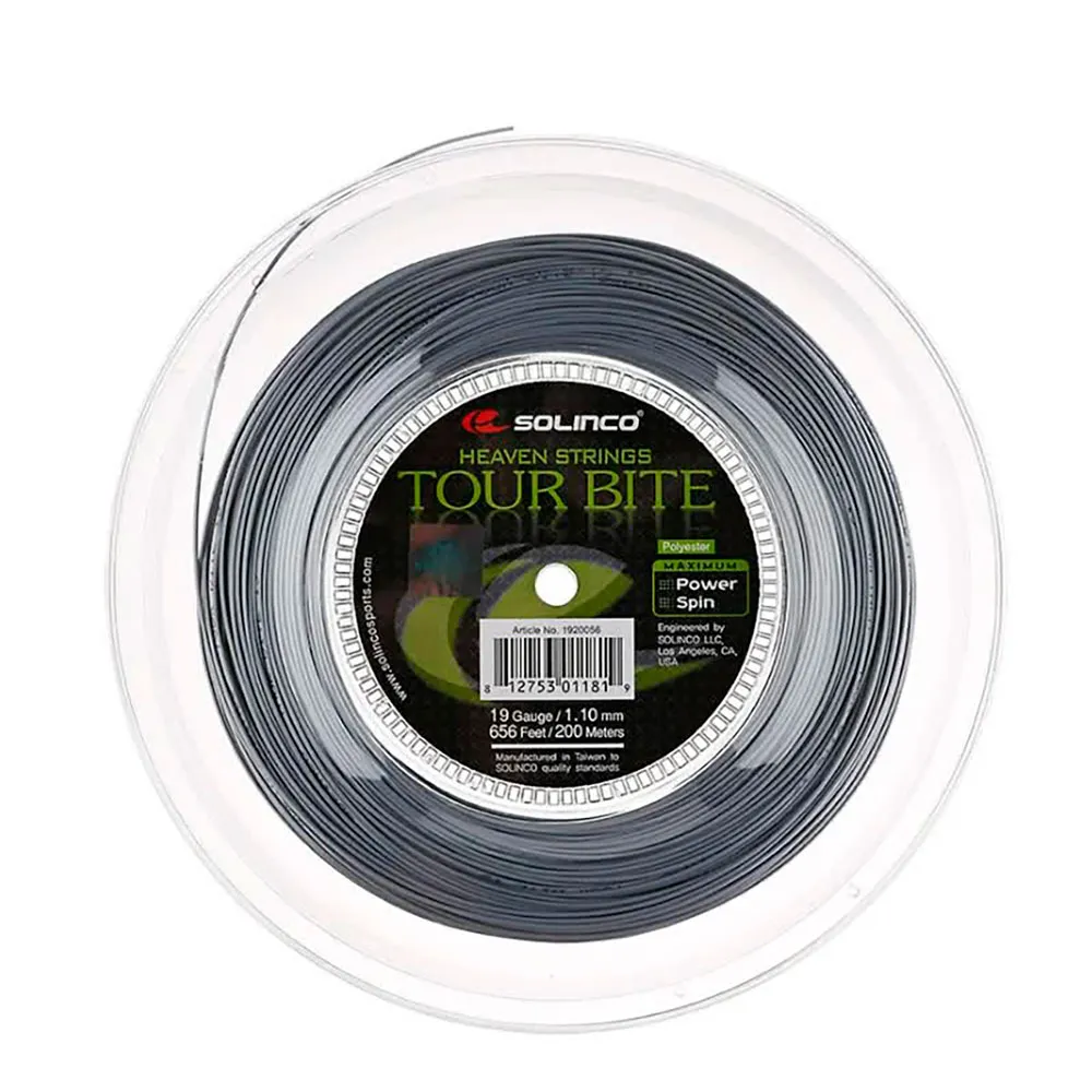 Solinco Tour bite 19 200 m tennis reel string