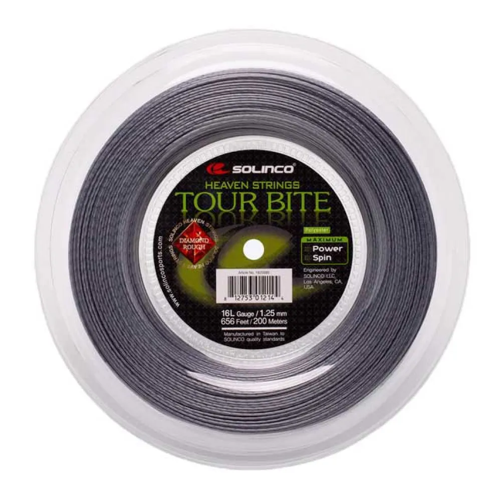 Solinco Tour bite diamond rough 200 m tennis reel string