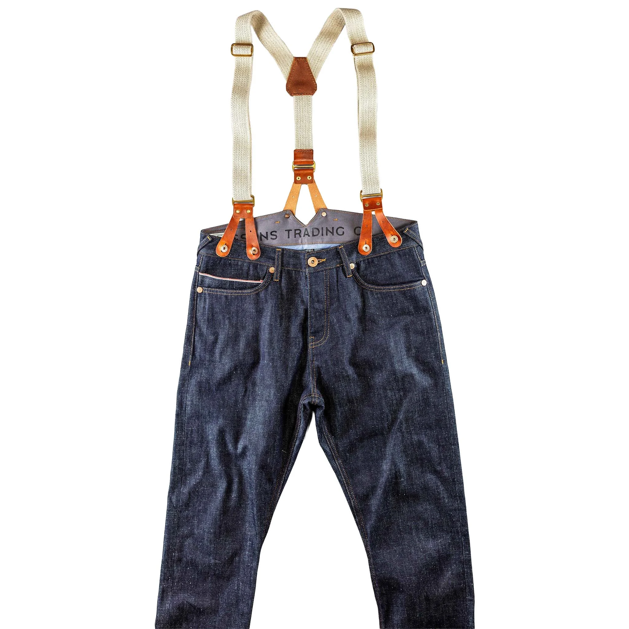 The New Frontier 14oz Selvedge Anti-bac Raw Denim Jeans