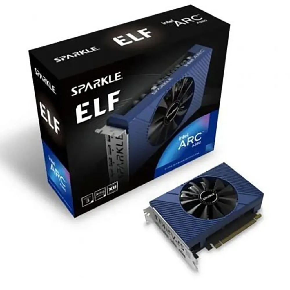 Sparkle Intel Arc A380 ELF 6GB GDDR6 graphic card