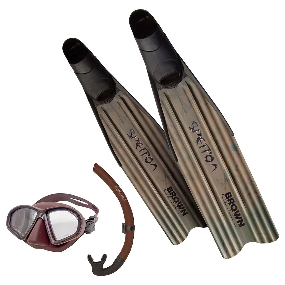 Spetton Brown Camo spearfishing set