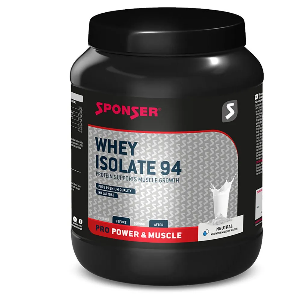 Sponser Sport Food 94 isolate whey protein without flavour 850g