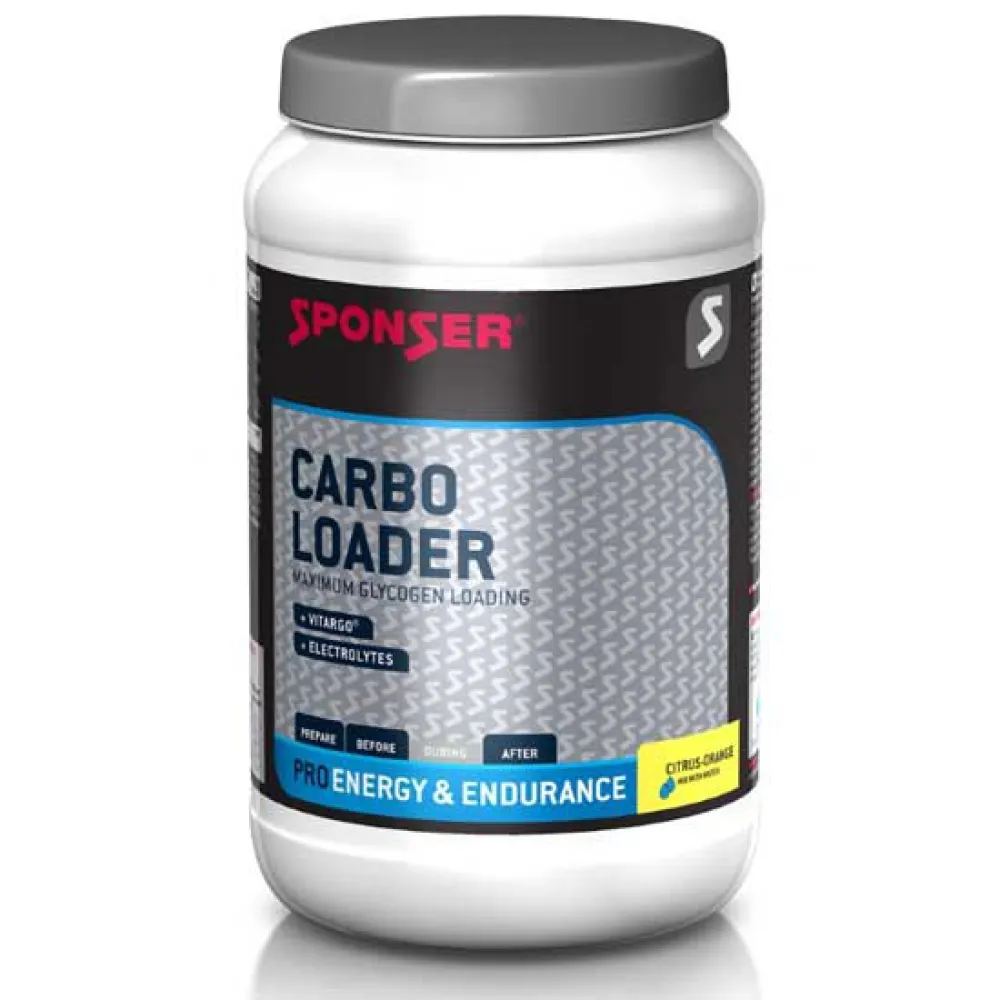 Sponser Sport Food Carbo Loader energy drink powder Citrus&Orange 1200g
