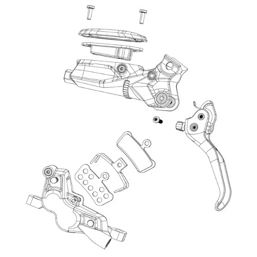 Sram Code Ultimate Stealth disc brake caliper