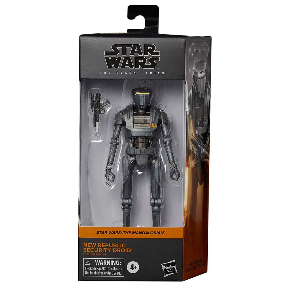 Star Wars The mandalorian New Republic Security Droid Black Series Figure