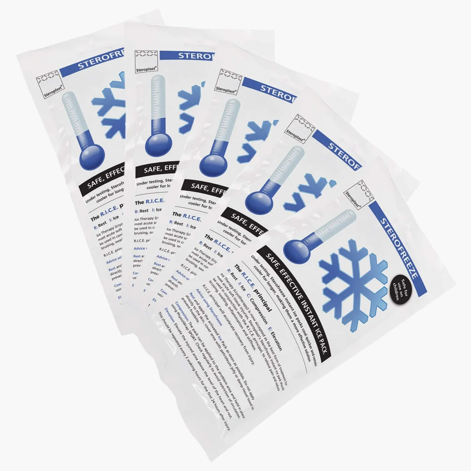 Sterofreeze Instant Ice Pack – 5 Pack