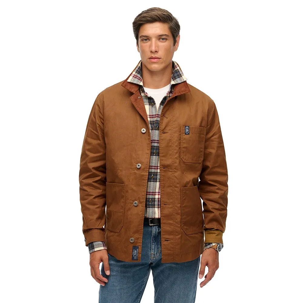 Superdry Merchant Waxed Worker jacket