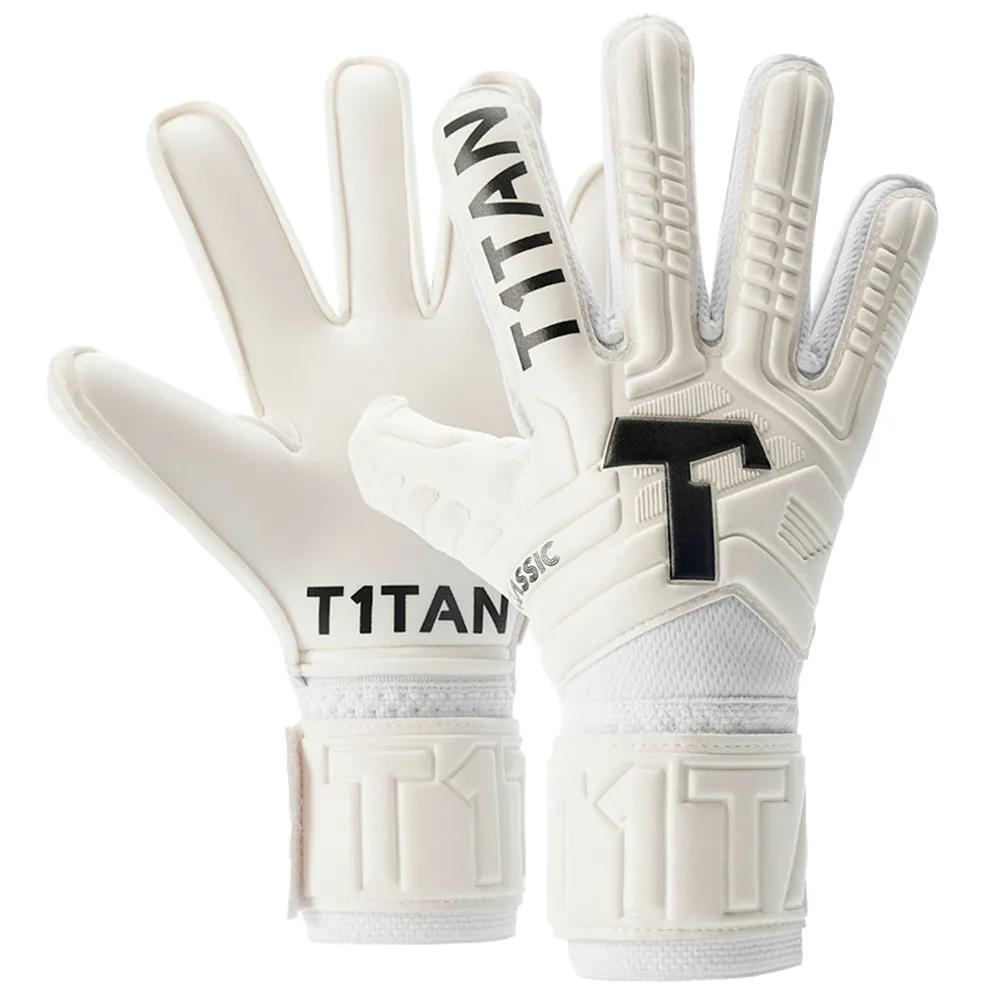 T1tan Classic 1.0 junior goalkeeper gloves with finger protection