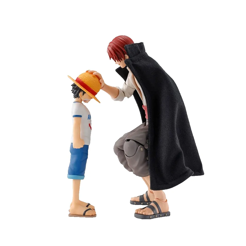 Tamashii Nations One piece S.H.Figuarts 2 Pack Shanks & Monkey DLuffy Childhood Version Action Figure