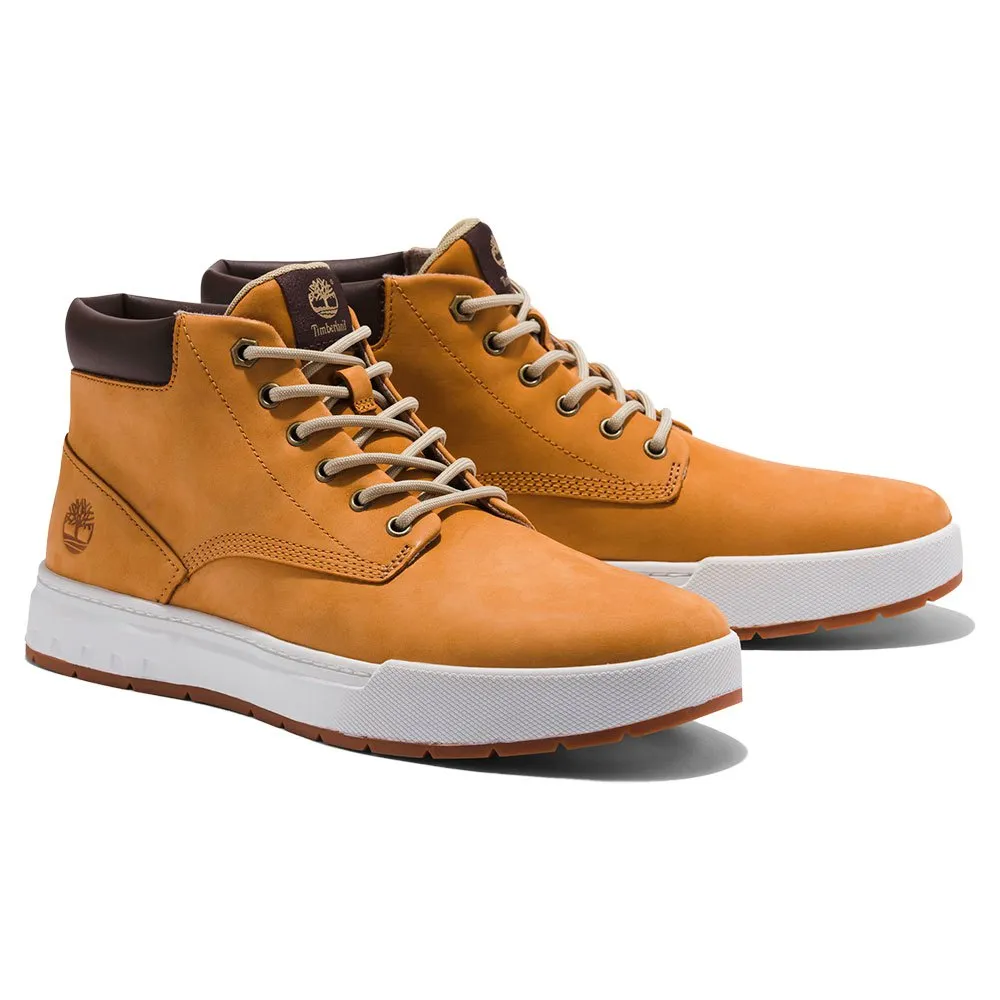 Timberland Maple Grove Leather Mid trainers refurbished