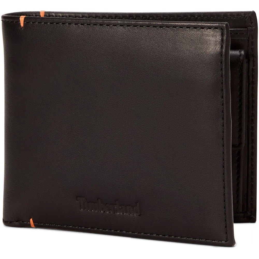 Timberland Riverton Leather Bi-Fold Coin wallet
