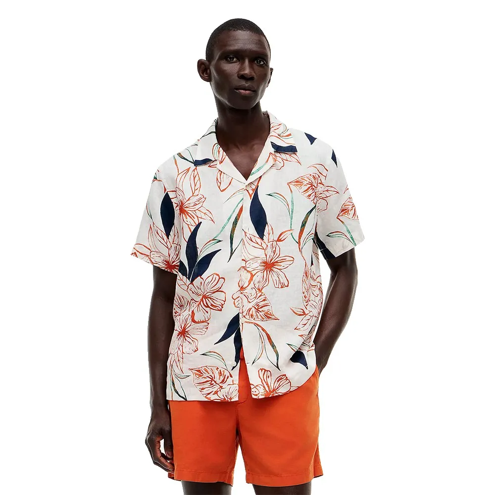 Tommy Hilfiger MW0MW43310 Linen short sleeve shirt