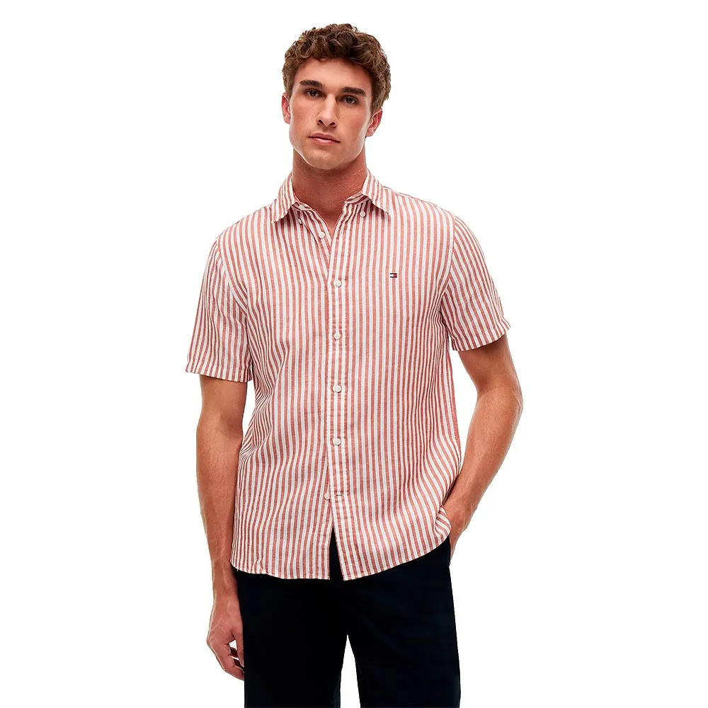 Tommy Hilfiger MW0MW43313 Linen short sleeve shirt