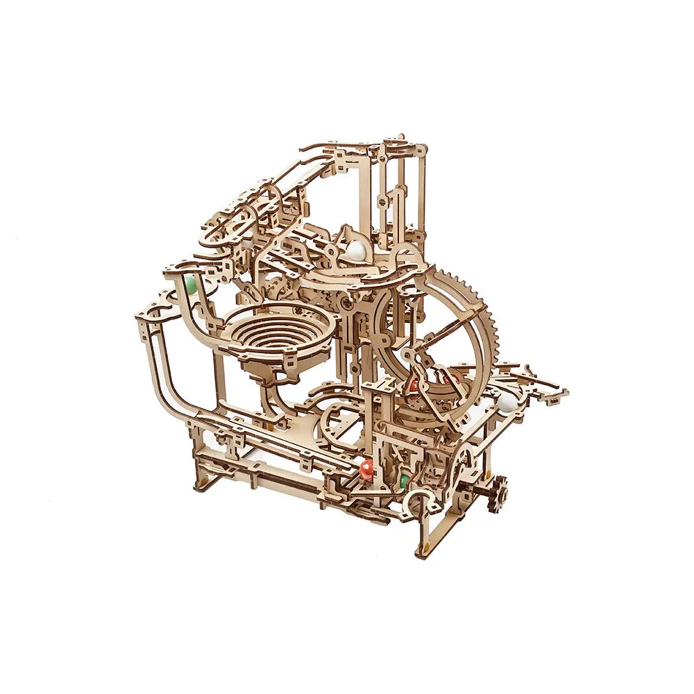 Ugears Marble Run Stepped Hoist Wooden Mechanical Model construction game