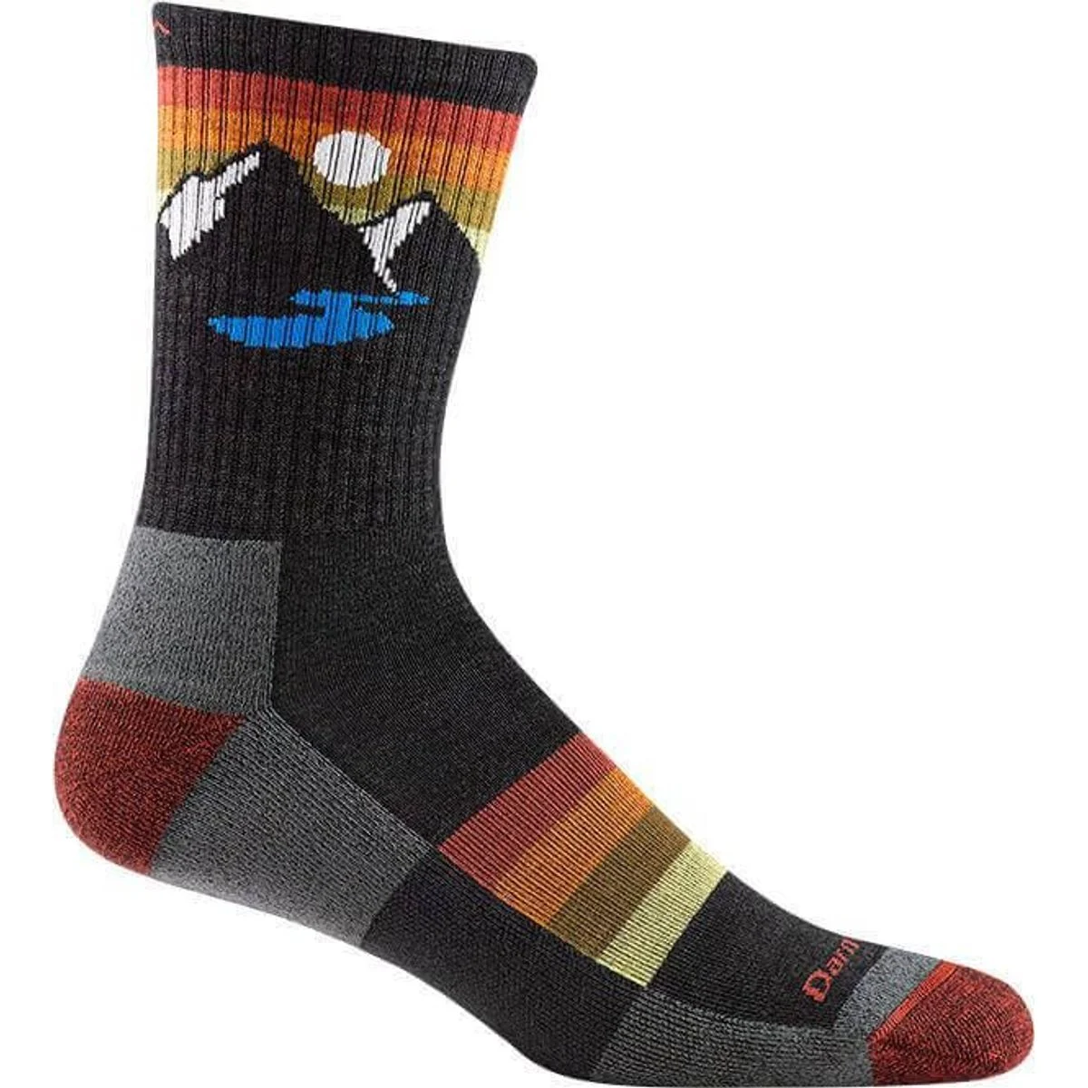 Darn Tough Men's Sunset Ridge Micro Crew Lightweight With Cushion (Outlet)
