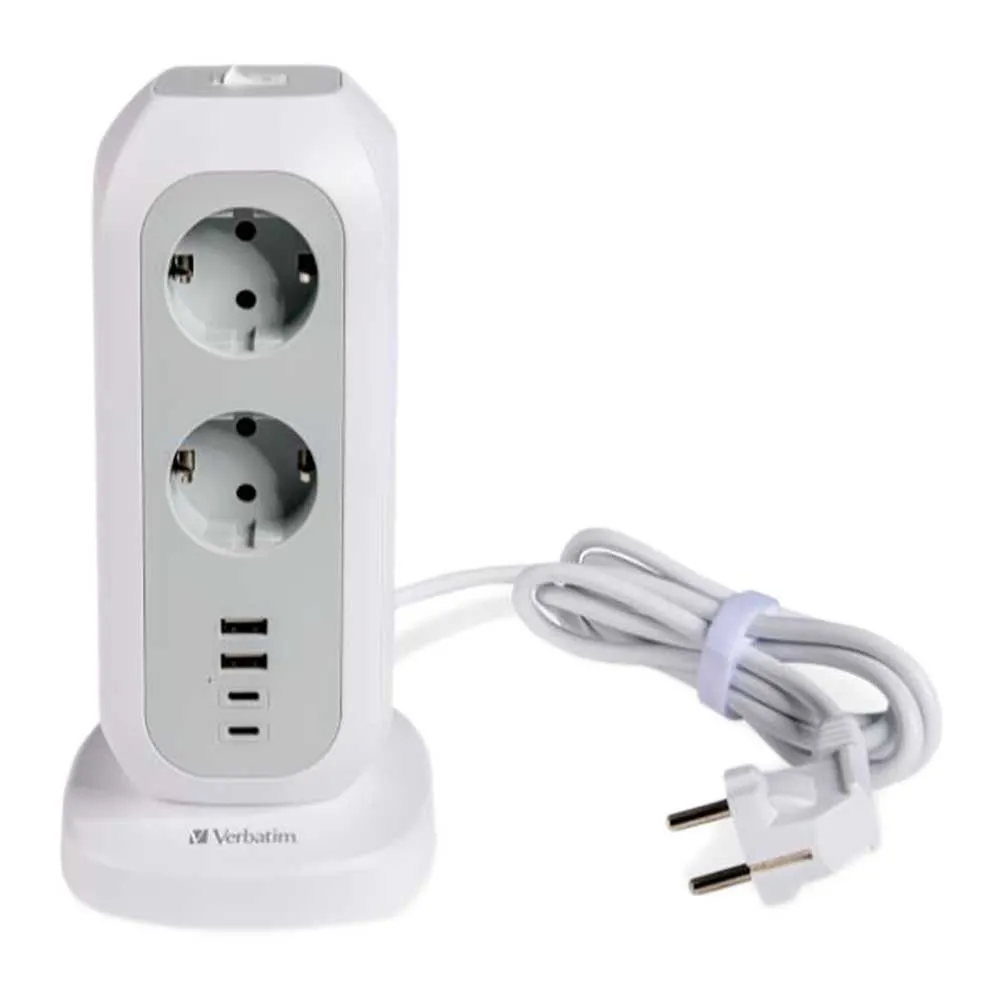 Verbatim EUPT-01 11XAC 11 Outlets With Switch power strip