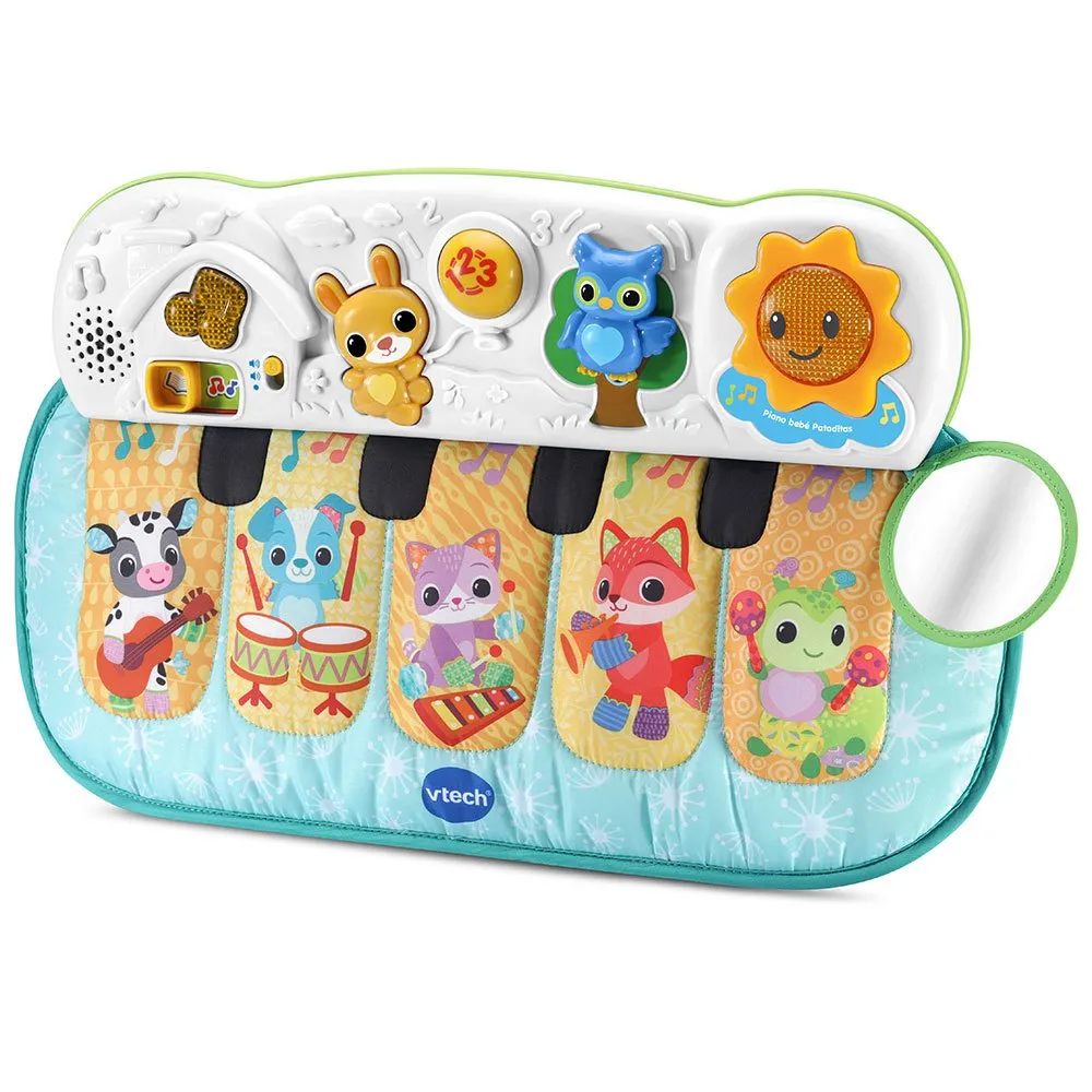 Vtech Musical Kicks Piano Baby Spanish Version refurbished