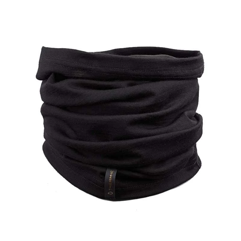 Therm-ic Merino Wool Neck Warmer – Black