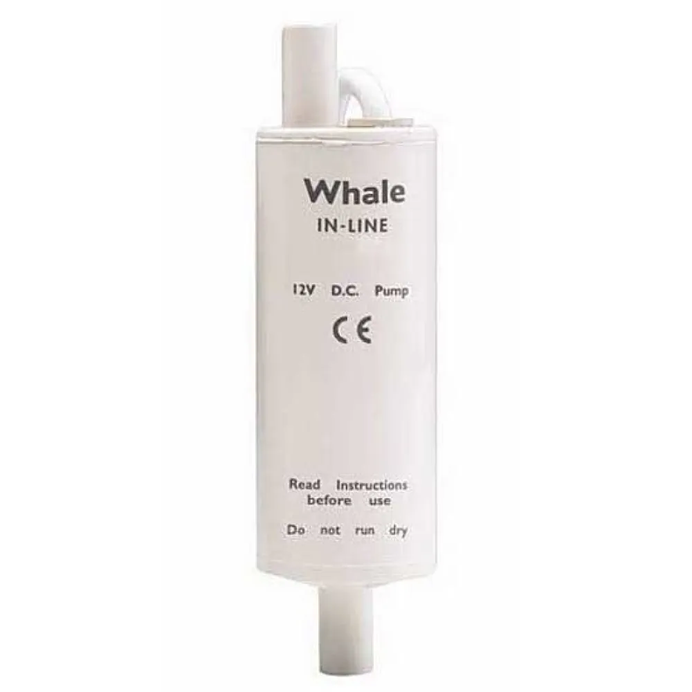 Whale Booster Premium 13.2L/min In Line Pump 12V