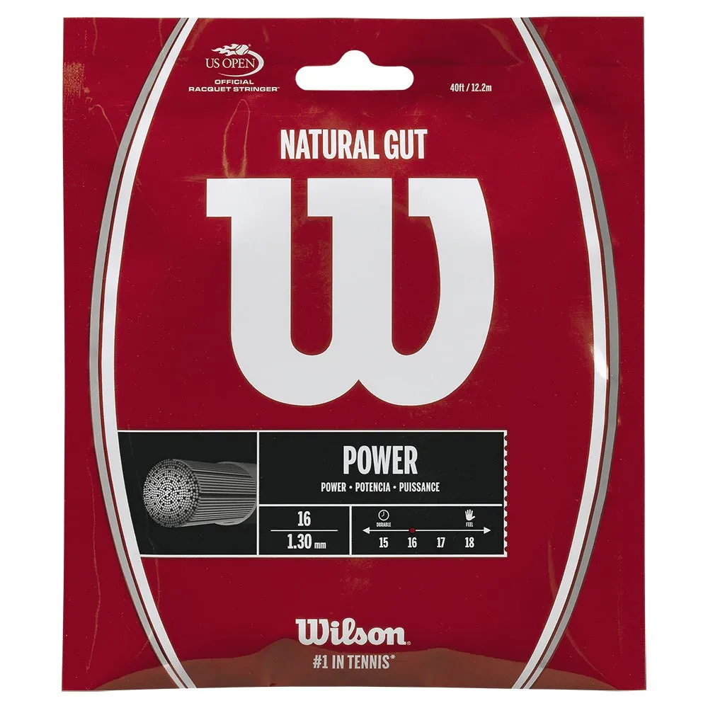 Wilson Natural Gut 16 12.2 m tennis single string