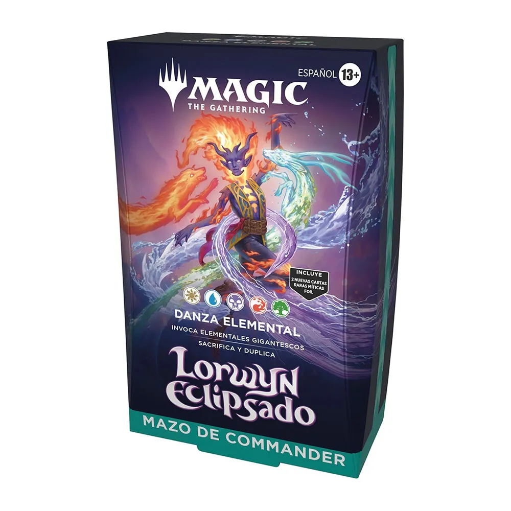 Wizards Of The Coast Lorwyn Commander Deck Danza Elemental trading cards