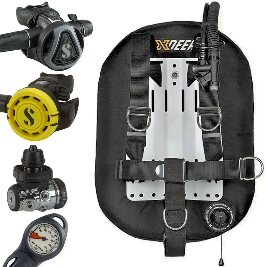 XDeep Zeos Wing + Scubapro MK17 EVO 2 / C370 / R105 Regulator Package