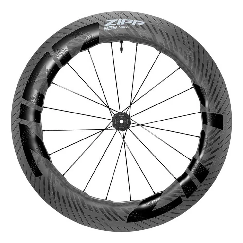 Zipp 858 NSW CL Disc Tubeless Only road front wheel